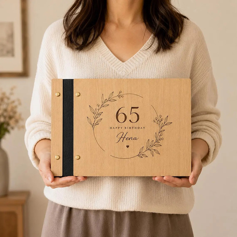 Custom Photo Book - Individuelles Fotoalbum zum 50., 60., 70.