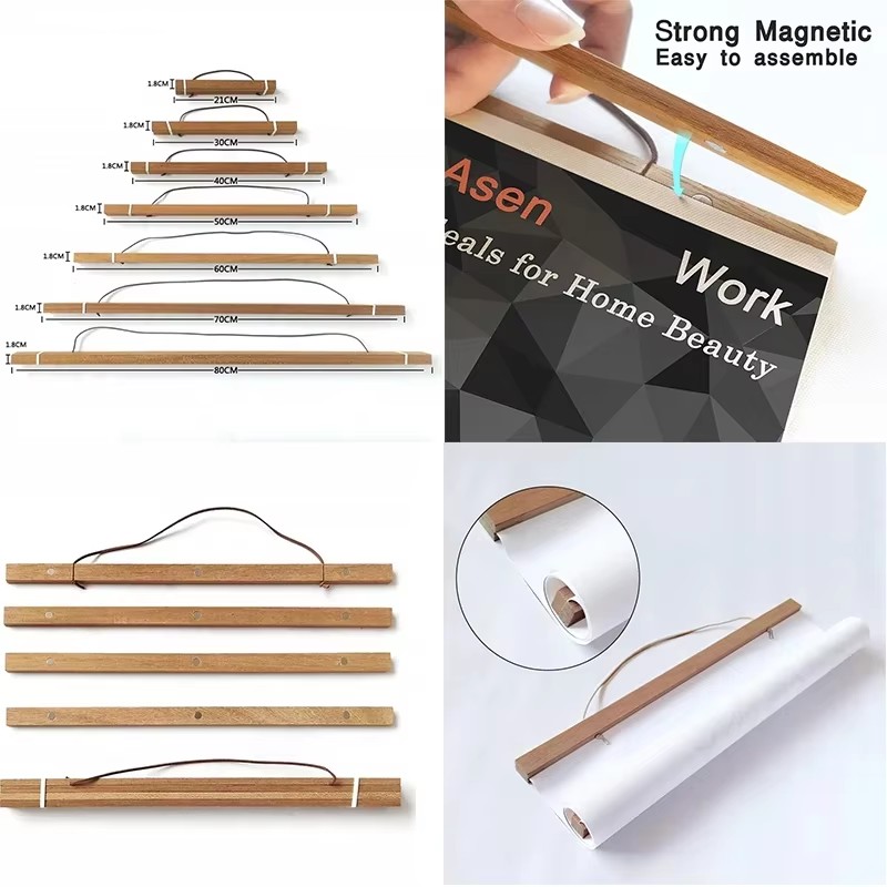 21 30 40 50cm Magnetischer Pos – Engraved Wood Frame Bewertung und Preis
