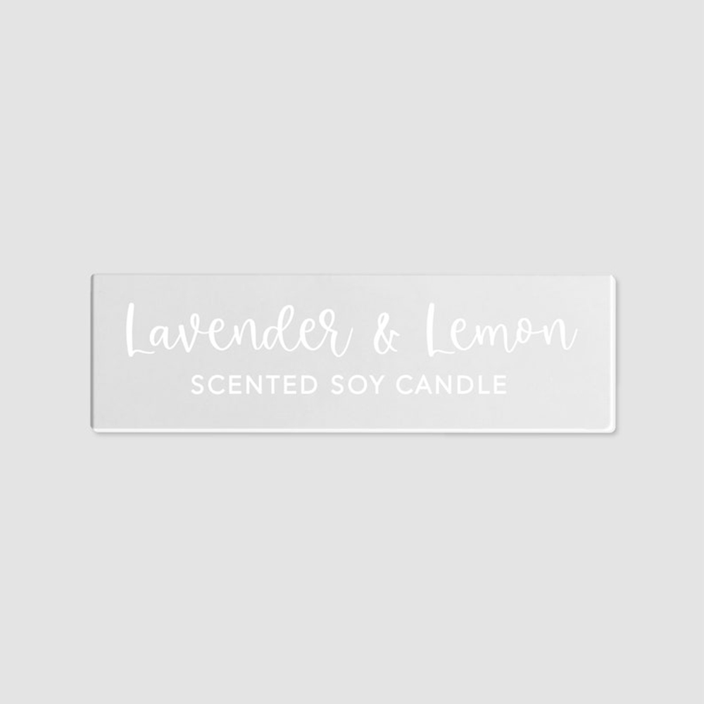 50 Stück 45 x 15 mm, personali – Personalised Candle Label Bewertung und Preis