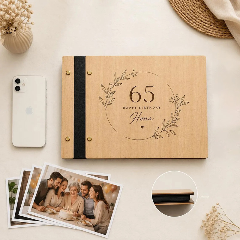 Individuelles Fotoalbum zum 50 – Custom Photo Book Bewertung und Preis