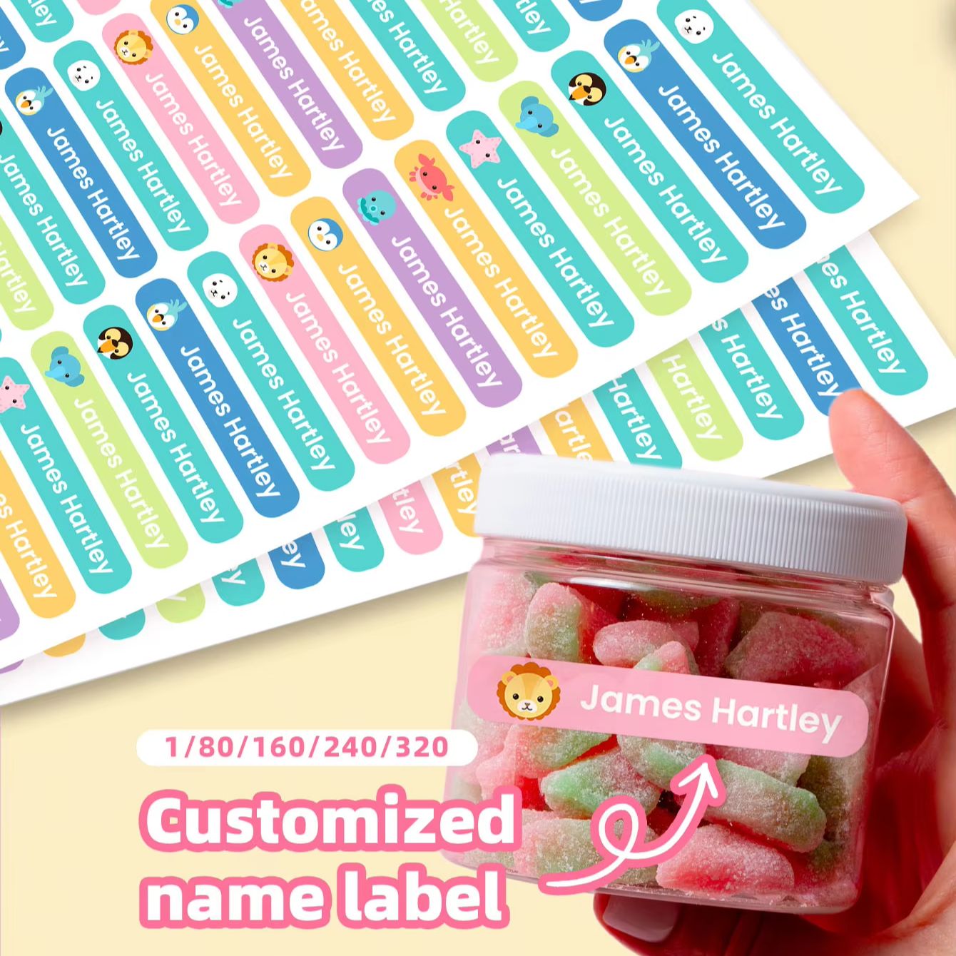 1–320 Stück individuelle Carto – Personalized Name Box Bewertung und Preis