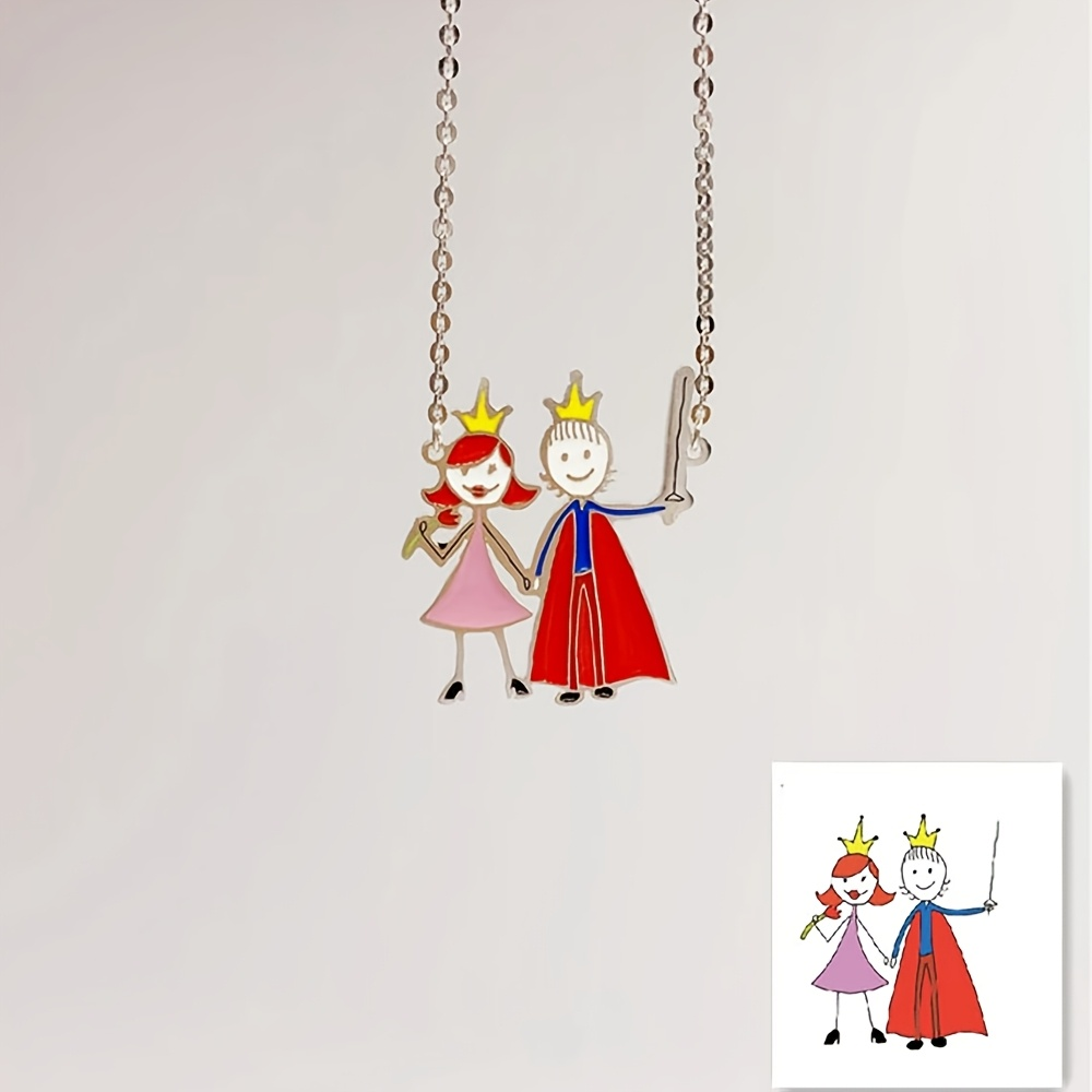 Maßgefertigte Emaille-Anhänger – Name Necklace Custom Bewertung und Preis